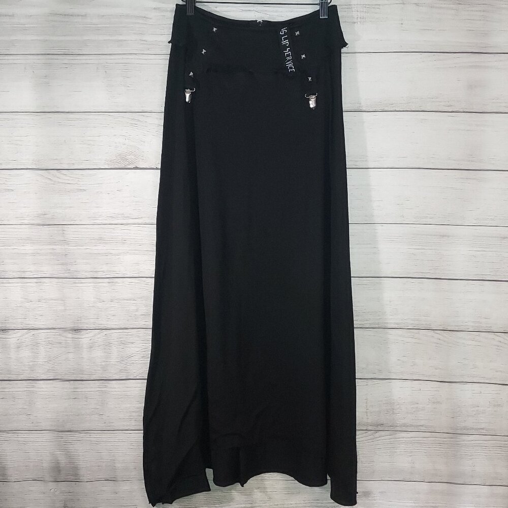 Lip Service Garter Maxi Skirt
